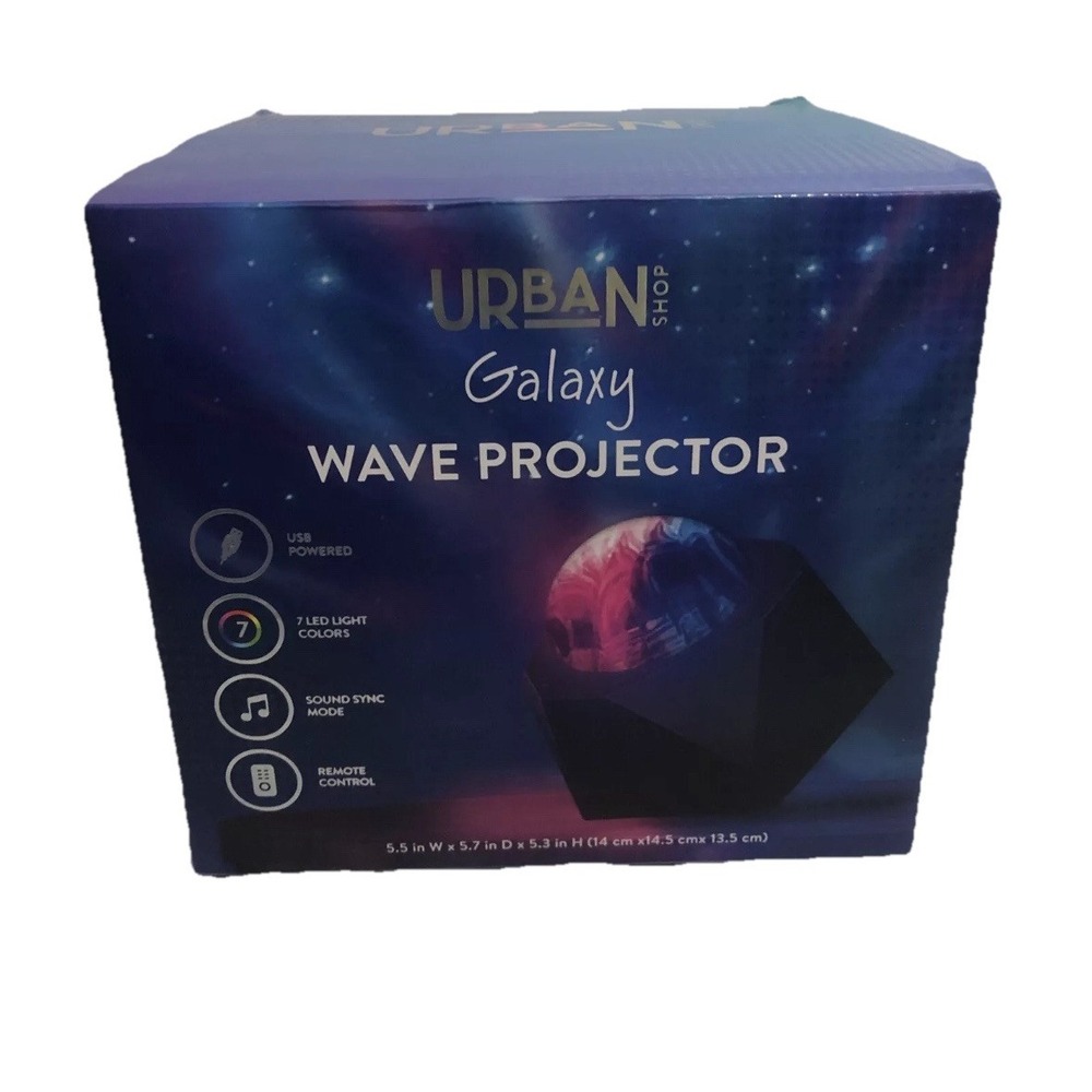 Urban Shop Galaxy Wave Projector / Remote